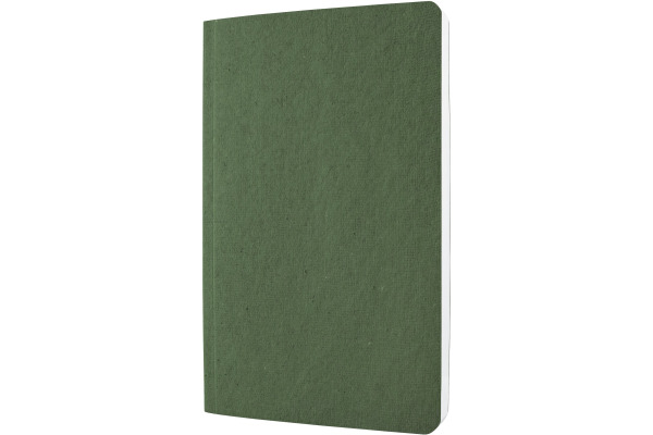 SIGEL Notizbuch Re-up Tea A5 RU204 moosgrün kariert 100 S.
