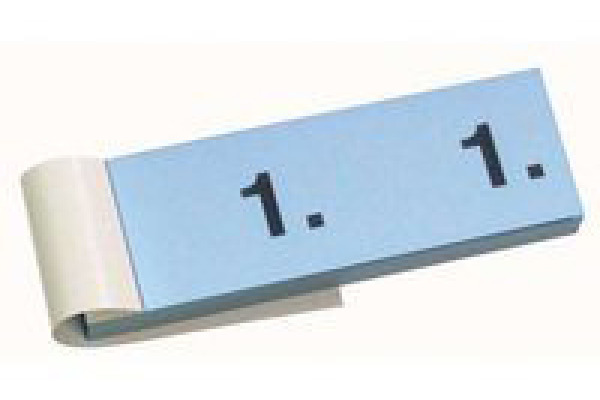 SIMPLEX Garderobenblock 101-200 13082 blau 100 Blatt