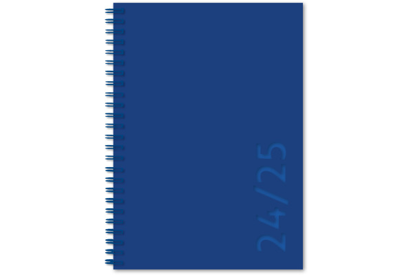 SIMPLEX Schüleragenda Colors 24/25 40133S325 1W/1S 17M blau ML 12x16.5cm