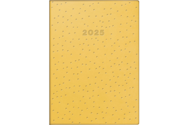SIMPLEX Ladytimer Linea Confetti 2025 40554.25 1W/2S gelb ML 10.7x14.7cm