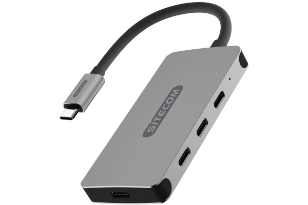 SITECOM USB-C Hub 4 Port CN-386 USB-C with PD 10Gbps, 100W PD