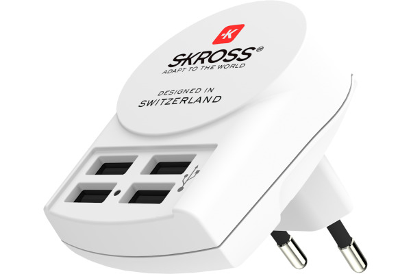 SKROSS Euro USB Charger (4xA) 1.302422