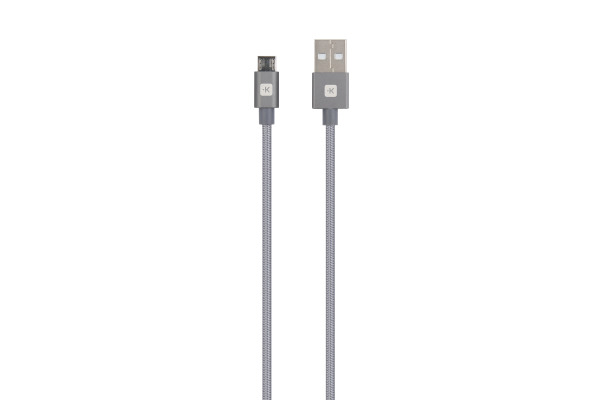 SKROSS Micro USB Cable SKCA0010A 1.2m Space Grey