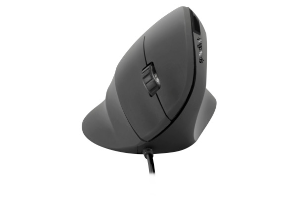 SPEEDLINK PIAVO Ergonomic Mouse USB SL-610019 vertical, rubber-black
