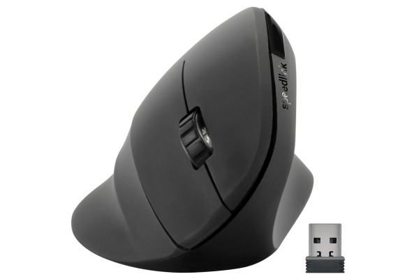 SPEEDLINK PIAVO Ergonomic Mouse SL630019R wireless, vertical, black