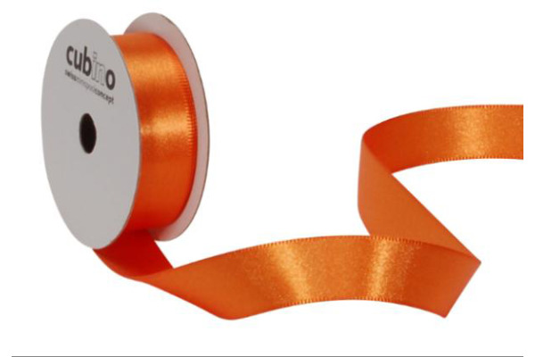 SPYK Satinband Cubino 2082.115 16mmx5m Orange