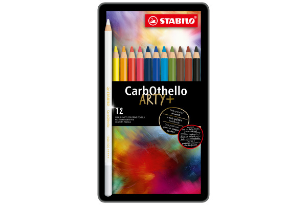 STABILO CarbOthello Pastellkreidestift 1412-6 12 Farben