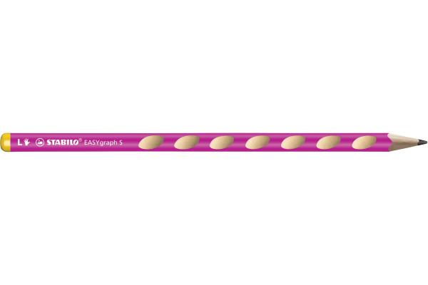 STABILO Bleistift EASYgraph S HB 325/01-HB pink, L