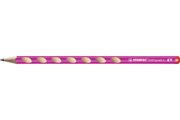 STABILO Bleistift EASYgraph S HB 326/01-HB pink, R