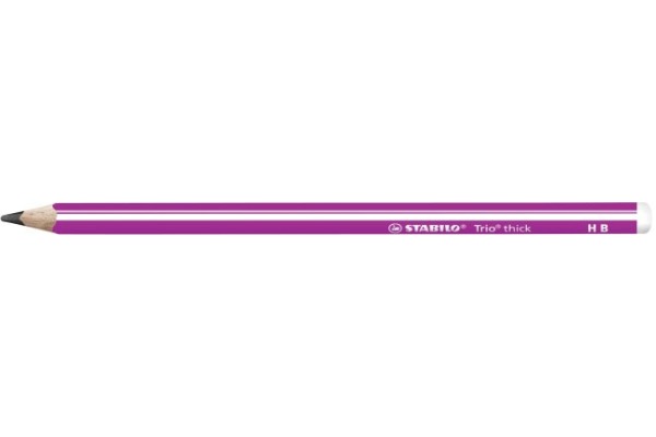 STABILO Bleistift Trio Thik HB 399/01HB pink
