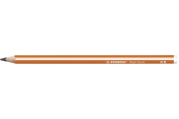 STABILO Bleistift Trio Thik HB 399/03HB orange