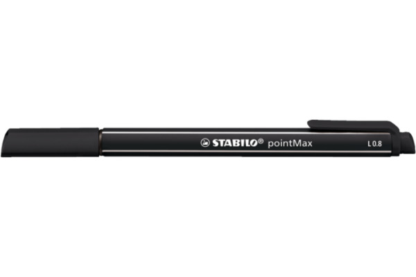 STABILO Premium-Fineliner 0,8mm 488 46 pointMax schwarz