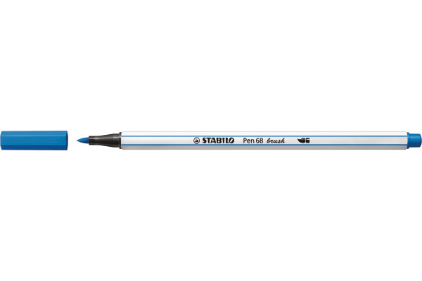 STABILO Fasermaler Pen 68 Brush 568/41 dunkelblau