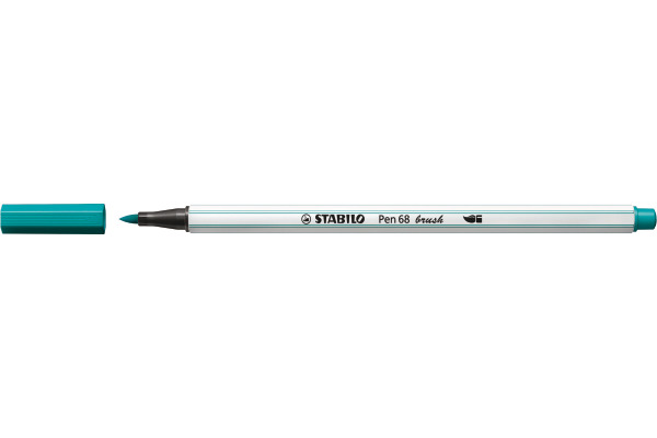 STABILO Fasermaler Pen 68 Brush 568/51 türkisblau