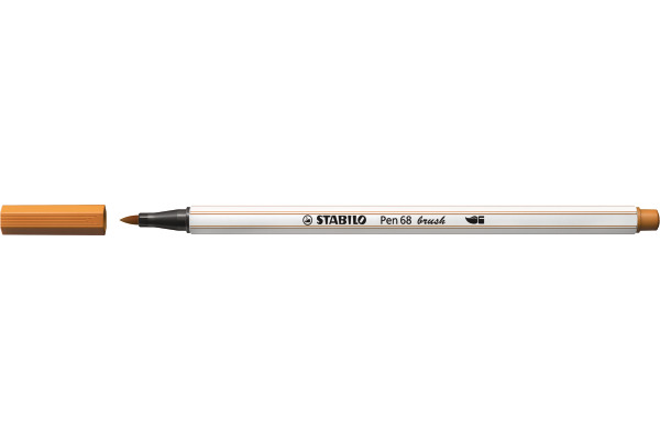 STABILO Fasermaler Pen 68 Brush 568/89 ocker dunkel