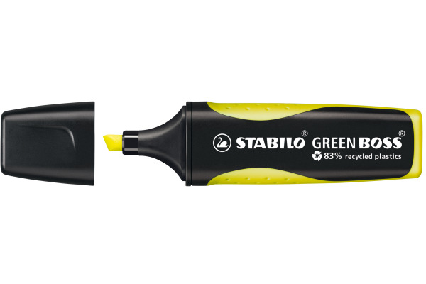 STABILO Textmarker GREEN BOSS 2-5mm 6070 24 gelb