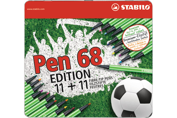 STABILO Fasermaler Pen 68 1mm 68 02-022-31 Green Edition...