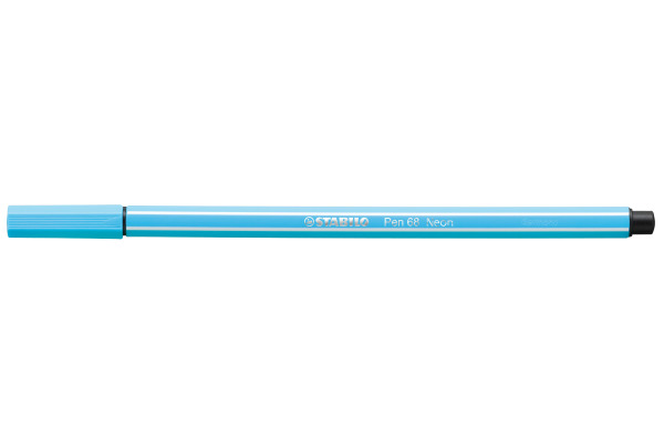 STABILO Fasermaler Pen 68 1mm 68/031 neonblau