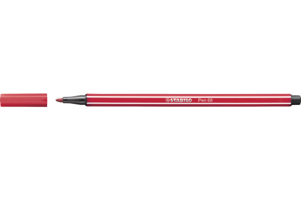 STABILO Fasermaler Pen 68 1mm 68 50 dunkelrot