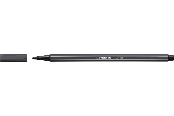 STABILO Fasermaler Pen 68 1mm 68/97 schwarzgrau
