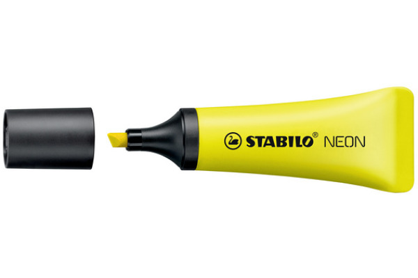 STABILO Textmarker Neon 2-5mm 72 24 gelb