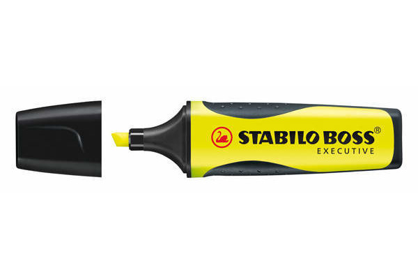 STABILO Textmarker BOSS EXECUT. 2-5mm 73 14 gelb