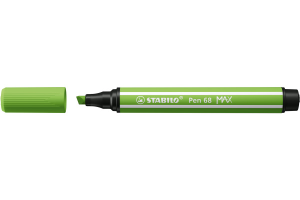 STABILO Fasermaler Pen 68 MAX 2+5mm 768/33 hellgrün