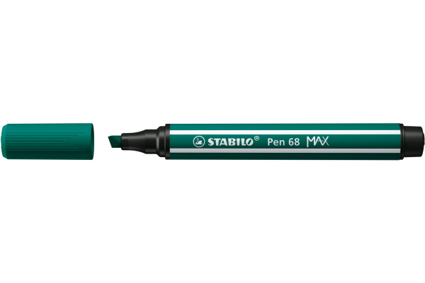 STABILO Fasermaler Pen 68 MAX 2+5mm 768/53 blaugrün