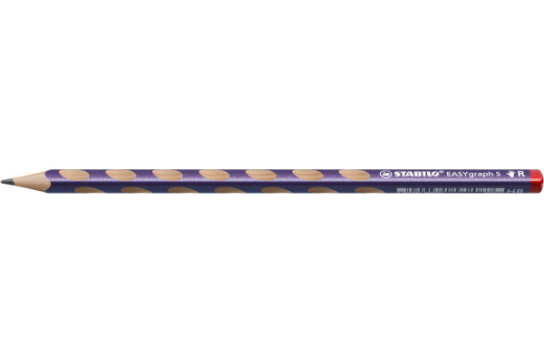 STABILO Bleistift Easygraph S B-58220-1 Metallic violett, R, BL