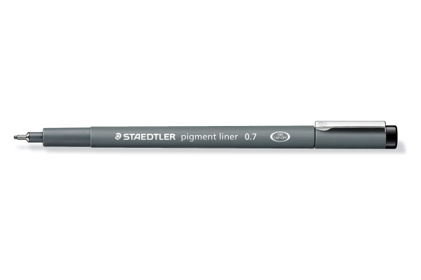 STAEDTLER Pigment Liner 308 0,7mm 308 07-9 schwarz