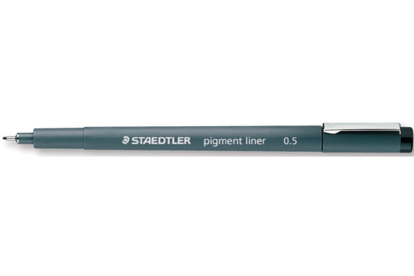 STAEDTLER Pigment Liner 0,5mm 30805-9 schwarz