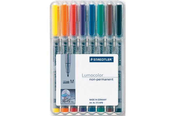 Staedtler Lumocolor non-permanent B (x8) au meilleur prix sur