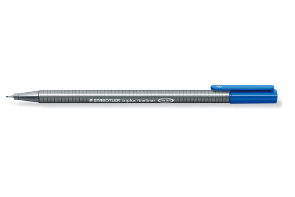 STAEDTLER Triplus Fineliner 0,3mm 334-37 blau