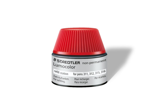 STAEDTLER Lumocolor non-perm. 48715-2 rot