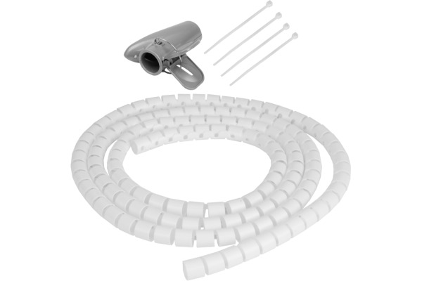 STEFFEN Kabelschlauch Set Fast Cover 62642502W weiss