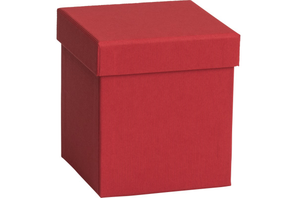 STEWO Geschenkbox One Colour 255178429 rot dunkel 11x11x12cm