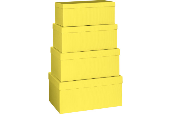 STEWO Geschenkbox One Colour 255278551 gelb 4 Stück
