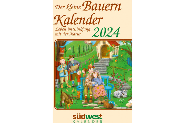 SÜDWEST Der kleine Bauernkalender 2024 42939152 DE 10x15.5cm