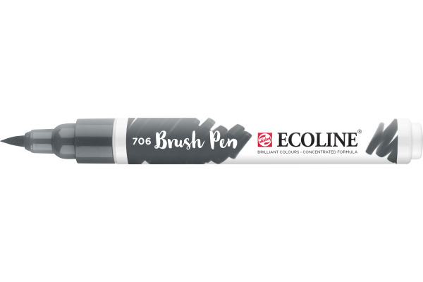 TALENS Ecoline Brush Pen 11507060 dunkelgrau