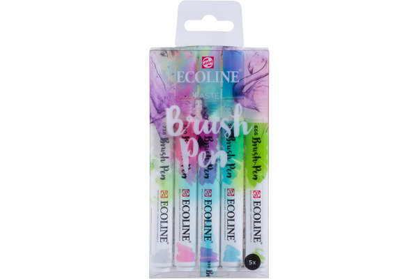 TALENS Ecoline Brush Pen Set 11509901 pastel 5...