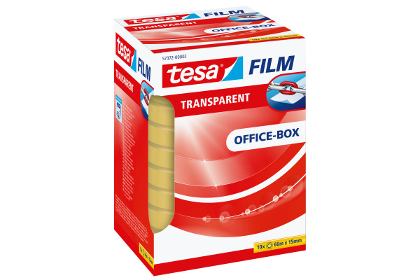 TESA Klebeband transp.Box 66mx15mm 573720000 10 Stk.