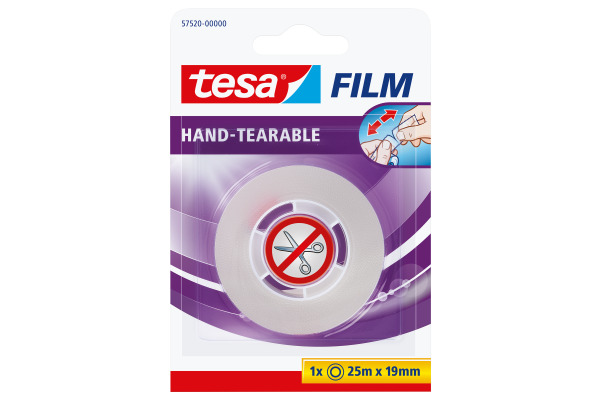TESA Tesafilm 25mx19mm 57520-000 transparent 1 Rolle