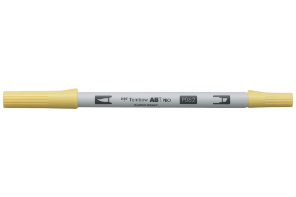 TOMBOW Dual Brush Pen ABT PRO ABTP-062 pale yellow