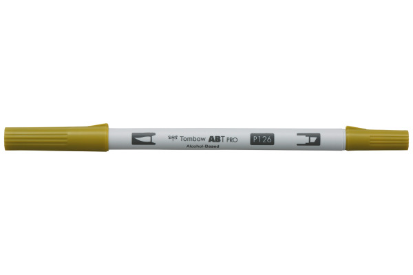 TOMBOW Dual Brush Pen ABT PRO ABTP-126 light olive