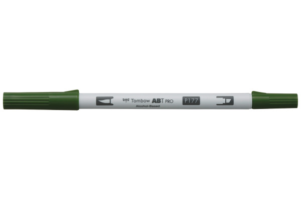 TOMBOW Dual Brush Pen ABT PRO ABTP-177 dark jade