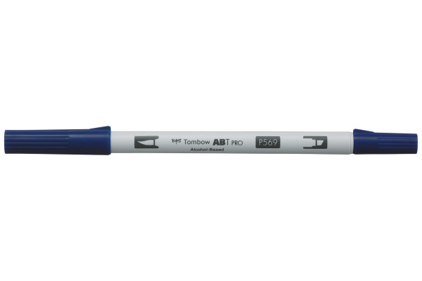 TOMBOW Dual Brush Pen ABT PRO ABTP-569 jet blue