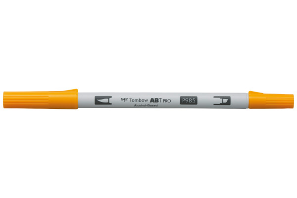 TOMBOW Dual Brush Pen ABT PRO ABTP-985 chrome yellow