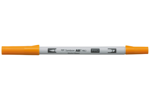 TOMBOW Dual Brush Pen ABT PRO ABTP-993 chrome orange