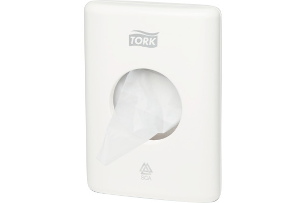 TORK Hygienebeutel Spender B5 566000 weiss 140x100x36mm