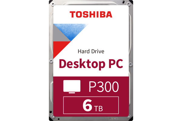 TOSHIBA HDD P300 High Performance 6TB HDWD260UZ internal, SATA 3.5 inch BULK
